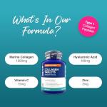 Marine Collagen Tablets with Hyaluronic Acid and Zinc