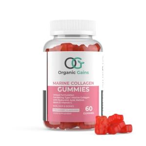 Marine Collagen Gummies with Hyaluronic Acid & Vitamins