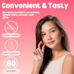 Marine Collagen Gummies with Hyaluronic Acid & Vitamins