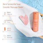 Vitamin C Face Serum with Gua Sha and Peptides