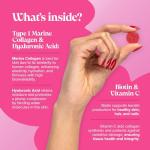 Sugar-Free Collagen Gummies with Hyaluronic Acid & Biotin