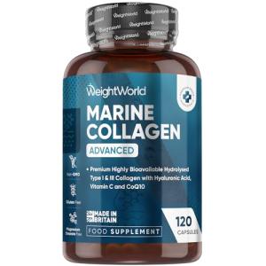 Marine Collagen Capsules with Hyaluronic Acid & Vitamin C
