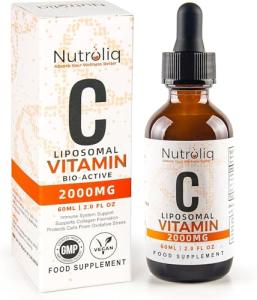 Nutroliq Liposomal Vitamin C Drops - 2000mg
