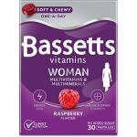 Bassetts Women's Raspberry Flavor Multivitamin Gummies