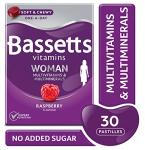 Bassetts Women's Raspberry Flavor Multivitamin Gummies