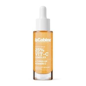 laCabine Advanced Serum 25% Vit-C Complex – Brightening Anti-Aging Serum with 5 Stabilized Vitamin C Forms, Antioxidant, Firming & Spot Corrector