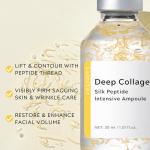 Silk Peptide Collagen Serum for Smoother Skin