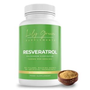 Lily Green High Strength Resveratrol Antioxidant Capsules