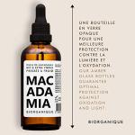 Organic Cold Pressed Macadamia Nut Oil 100ml