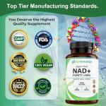 1200mg NAD+ Supplements for Energy and Youth