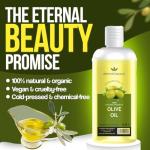 Natural Olive Oil for Skin and Hair Care