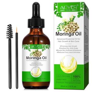 Pure Moringa Oil for Face and Skin Care