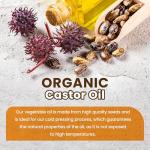 Snadi Organic Cold Pressed Castor Oil - 1 Liter