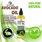 Pure Avocado Oil for Hair, Skin, and Nails