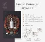 Pure Cold-Pressed Argan Oil for Skin and Hair