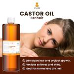 Snadi Organic Cold Pressed Castor Oil - 1 Liter