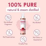 WishCare Natural Rose Water Spray for Skin & Hair