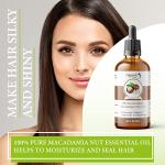 100% Pure Macadamia Nut Oil for Face and Hair