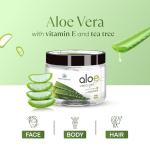 Aloe Vera Gel with Vitamin E & Tea Tree