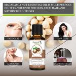 Pure Macadamia Nut Oil for Face, Hair, Skin