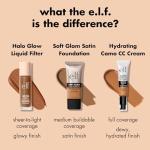 e.l.f. Soft Glam Foundation - Buildable Satin Finish