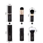 Retractable Kabuki Makeup Brush Set for Foundation