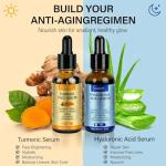 Brightening Turmeric Face Serum with Hyaluronic Acid