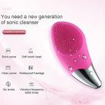SONGQEE Rechargeable Silicone Facial Cleansing Brush
