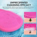 SONGQEE Rechargeable Silicone Facial Cleansing Brush