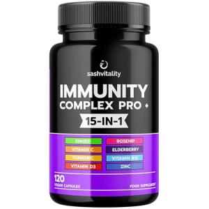 Ultimate Immune Support Supplement – 120 Vegan Capsules
