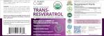 Vegan Trans-Resveratrol Anti-Aging Supplement - 90 Caps