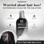 Watermans Grow Me Hair Growth Shampoo with Caffeine