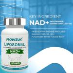NAD+ 500mg Capsules for Energy and Anti-Aging
