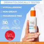 Garnier SPF 50+ Invisible Serum Moisturiser for Face