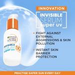Garnier SPF 50+ Invisible Serum Moisturiser for Face