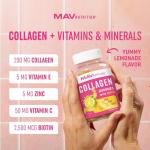 Collagen Gummies with Biotin and Vitamins for Women