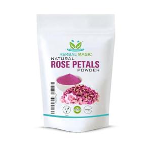 Natural Rose Petal Powder Face and Hair Mask