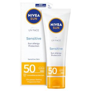 NIVEA Sun Sensitive Face Cream SPF 50