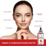 Pure Rosehip Oil for Skin, Hair & Nails