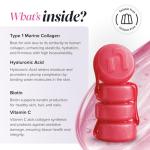 Collagen Gummies with Hyaluronic Acid and Biotin