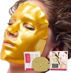 50 Pack 24K Gold Collagen Face Masks