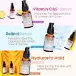 Retinol and Vitamin C Glow Face Serum