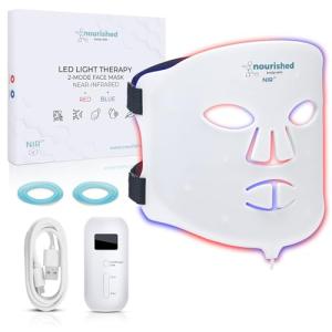 Portable LED Face Mask for Anti-Aging Skin Care
