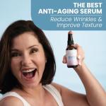 Peptide Anti-Aging Face Serum with Hyaluronic Acid