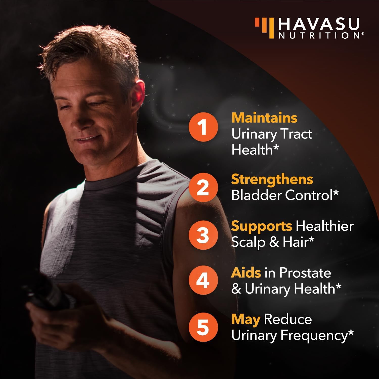 Potent Prostate Health Capsules with Saw Palmetto