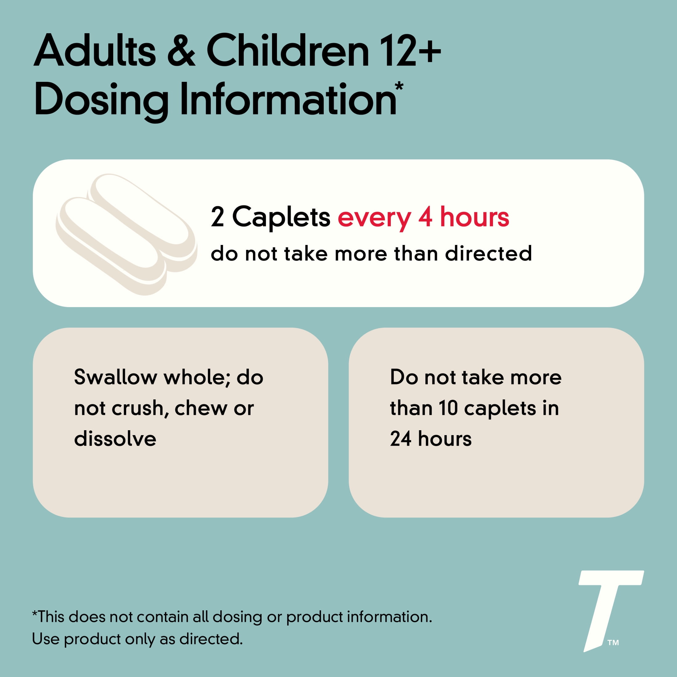 Tylenol Cold + Flu Severe Caplets, 24 ct