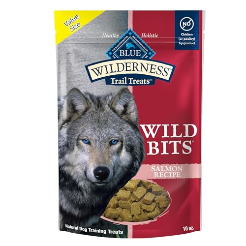 Poodle Dog Training Treats: Blue Buffalo Wilderness Salmon Bits