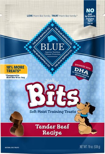 Blue Buffalo Poodle Dog Treats, Beef Recipe 19oz