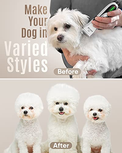 Poodle Dog Clippers: Silent, 2-Speed Grooming Kit