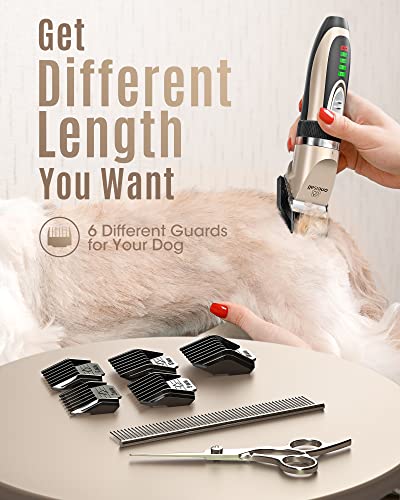 Poodle Dog Clippers: Silent, 2-Speed Grooming Kit